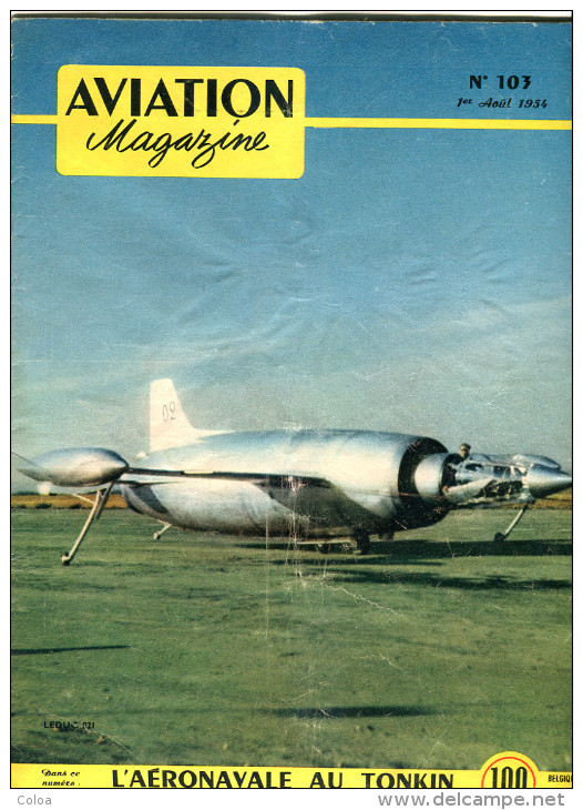 Guerre D'Indochine L'aéronavale Au Tonkin 1954 - Aviation
