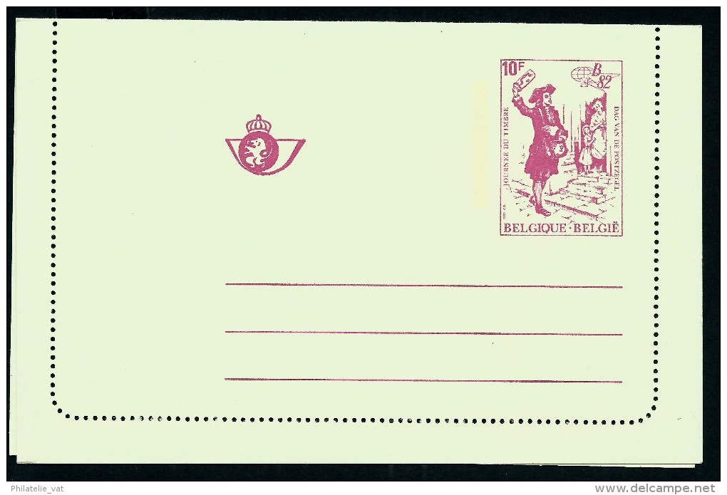 BELGIQUE - Entier Postal Non Voyagé - à Voir - Lot P8847 - Carte-Lettere