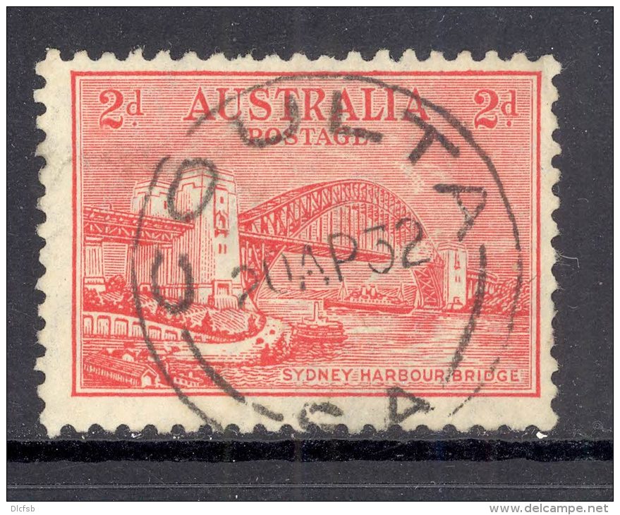 SOUTH AUSTRALIA,  Postmark &acute;COULTA&acute; On Q Victoria Stamp - Gebraucht