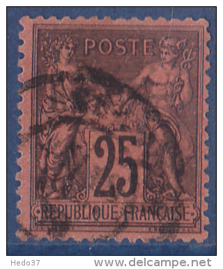 France N°91 - Oblitéré - TB - 1876-1898 Sage (Type II)