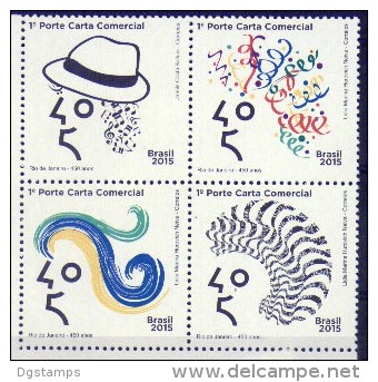 Brasil 2015 ** 450 Años Río De Janeiro. Caricaturas. See Desc. - Unused Stamps