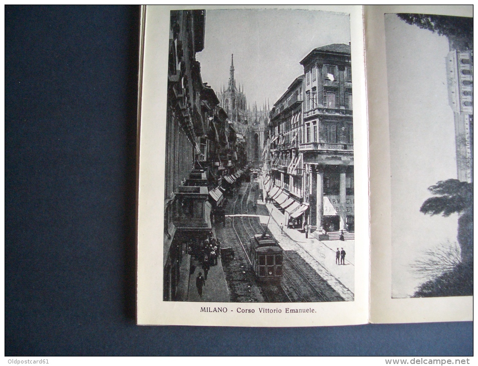 ALTE Broschüre - Prospekt  - MAILAND / MILANO -  gedruckt ca. 1920