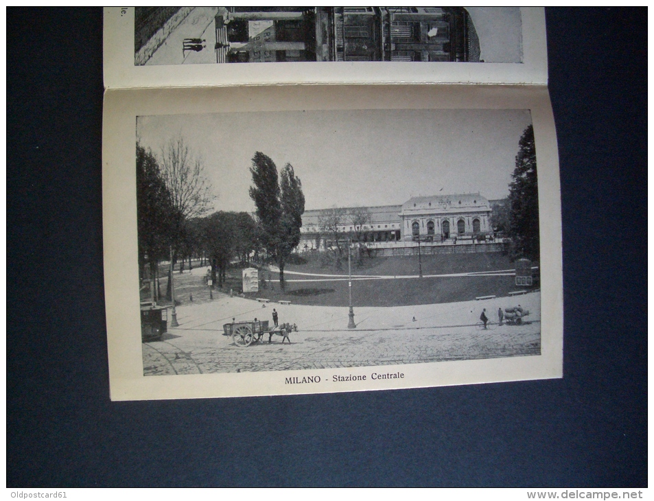 ALTE Broschüre - Prospekt  - MAILAND / MILANO -  gedruckt ca. 1920