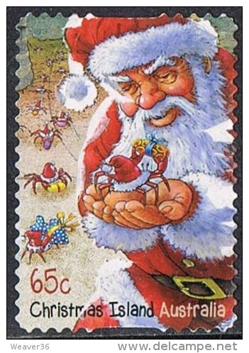 Christmas Island 2014 Christmas 65c Self Adhesive Good/fine Used - Christmas Island