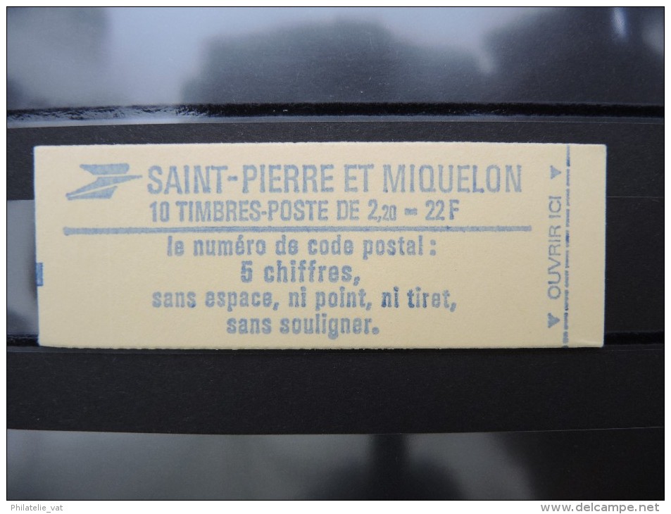 ST PIERRE ET MIQUELON - Carnet Au Type Liberté 2f20 Rouge Au Type 1 - Luxe - à Voir - Lot P8881 - Cuadernillos