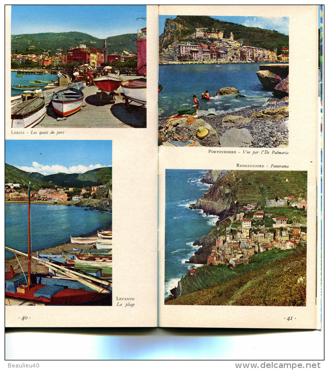 LIGURIE    EDITÉ SOUS LA DIRECTION DE L'ÉNIT GENES IMPÉRIA LA SPÉZIA SAVONE ET LEUR PROVINCE - Tourism Brochures