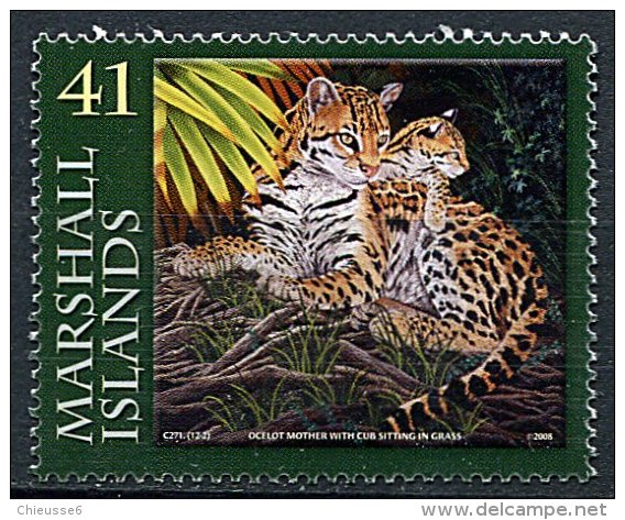 (CL 7 - P56) (lot 1) Marshall ** Tbre Année 2008 (ref. Michel Au Dos) - Ocelot - - Marshall