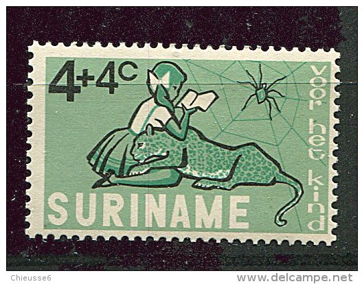 (CL 7 - P58) Surinam ** N° 416  (ref. Michel Au Dos) - Ocelot - - Surinam