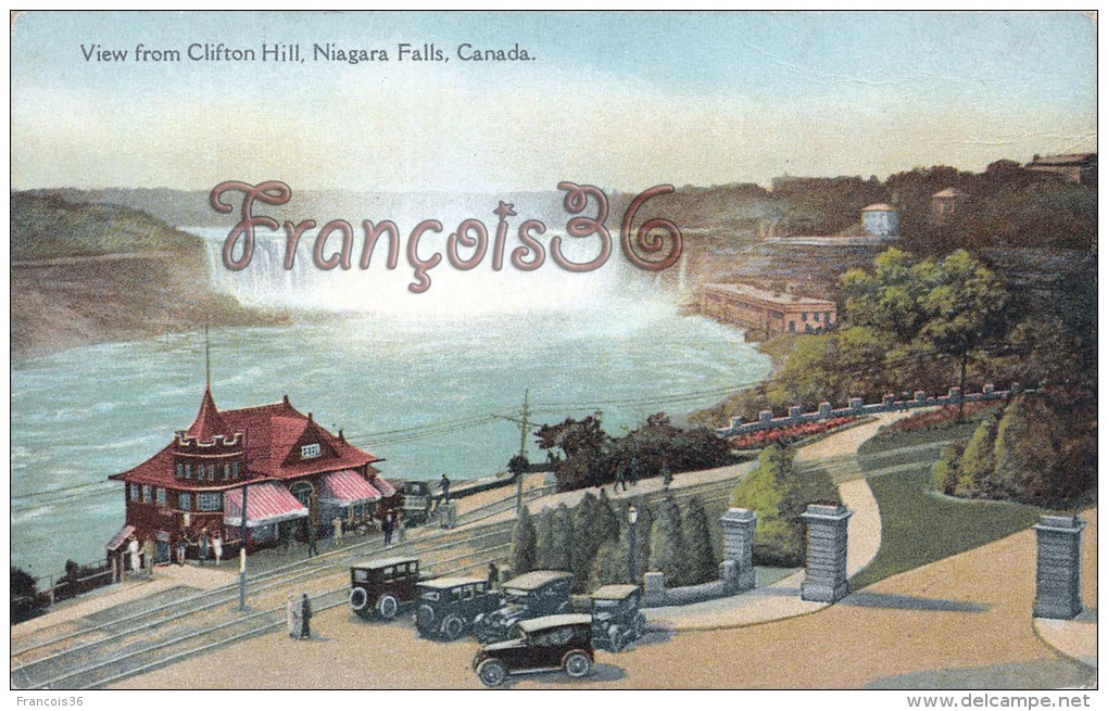 Canada - Ontario - View From Clifton Hill, Niagara Falls, Canada - 2 SCANS - Chutes Du Niagara