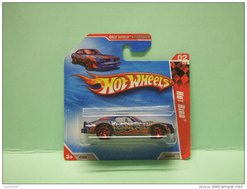 PONTIAC FIREBIRD HOT BIRD - Race World - Volcano 2010 - HOTWHEELS Hot Wheels Mattel 1/64 EU Blister - HotWheels