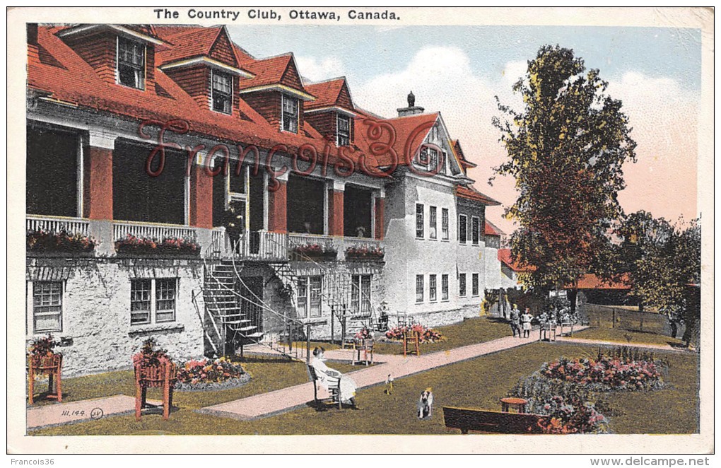 Canada - Ontario - The Country Club, Ottawa - 2 SCANS - Ottawa