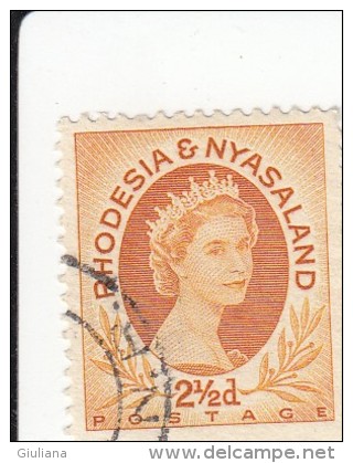 Rhodesia Nyassaland - 1 Val.  Used - Nyassaland (1907-1953)
