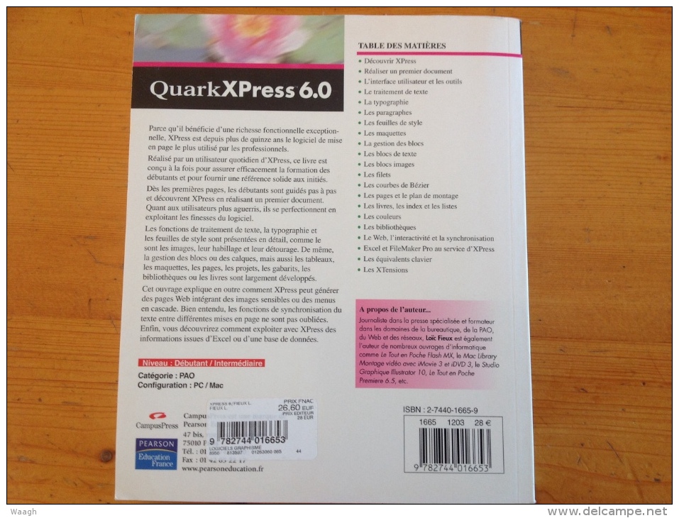 Quark XPRESS 6.0 - Informatique