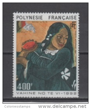 (3553) FRENCH POLYNESIA, 1984 ("Woman With Mango" By P. Gauguin). Mi # 399. MNH** Stamp - Unused Stamps