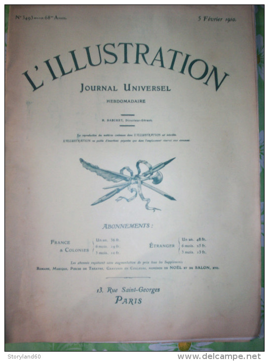 L'Illustration N° 3378 Du 23/11/1907  , Henri Farman, Les Français En Afrique Vu Par Un Anglais , - 1900 - 1949