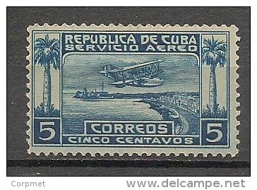 CUBA - Posta Aérienne - Air Mail - Yvert # 1 - * MINT (Light Trace Of Hinge) - Poste Aérienne