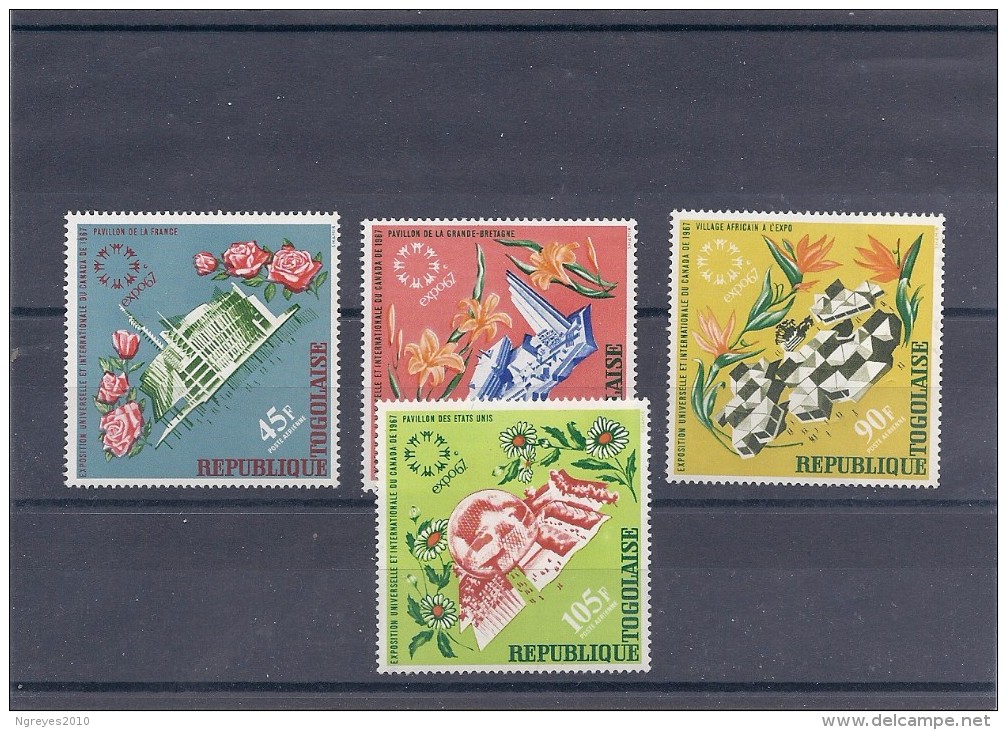 150021402   TOGO  YVERT  AEREO  Nº  71/4  **/MNH - Togo (1960-...)