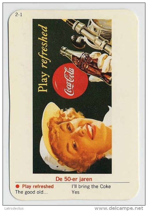 Coca-Cola - 2.1 - Cartes à Jouer Classiques