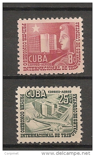 CUBA - Posta Aérienne - Air Mail  - Yvert # A 88/89 -  * MINT (Light Trace Of Hinge) - Poste Aérienne