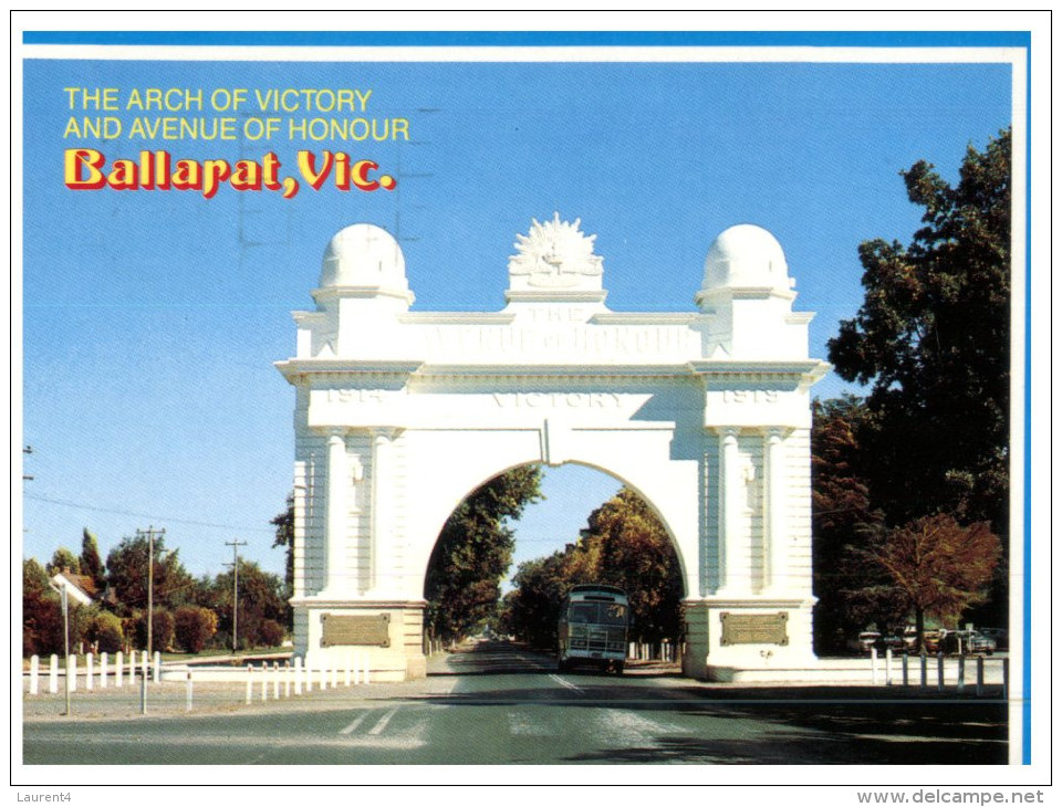 (PH 156) Australia - VIC - Ballarat War Memorial Arch - Ballarat