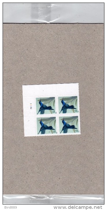 2014 Bird Stamps Hummingbird Block Of 4 In Unopened Condition - Ongebruikt