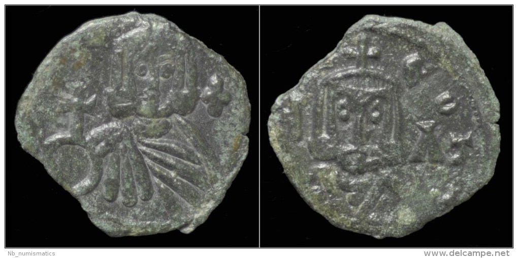 Leo V, The Armenian, With Constantine AE Follis - Bizantine