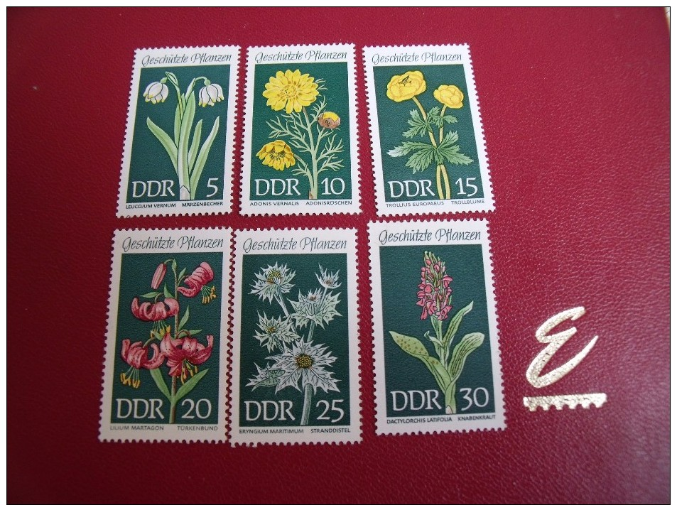 Timbres DDR Neufs **     Année 1969  Michel  N°1456 / 61 - Neufs