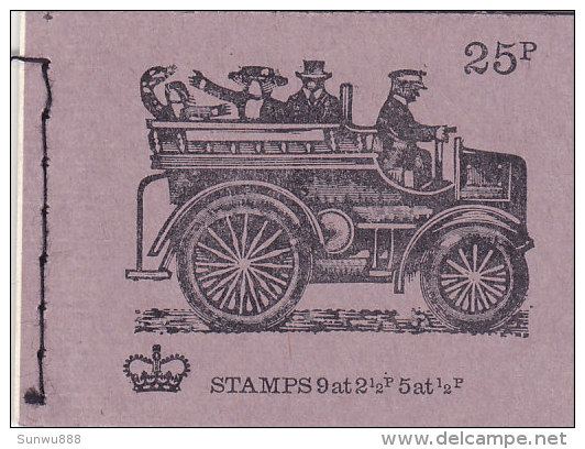 Book Of Stamps - Oxfam Is Money Well Spent (automobile, Car, Oldtimer) (June 1972) - Carnets