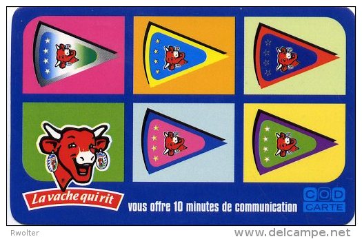 @+ Codcarte France Télécom - La Vache Qui Rit - 10min - Tickets FT