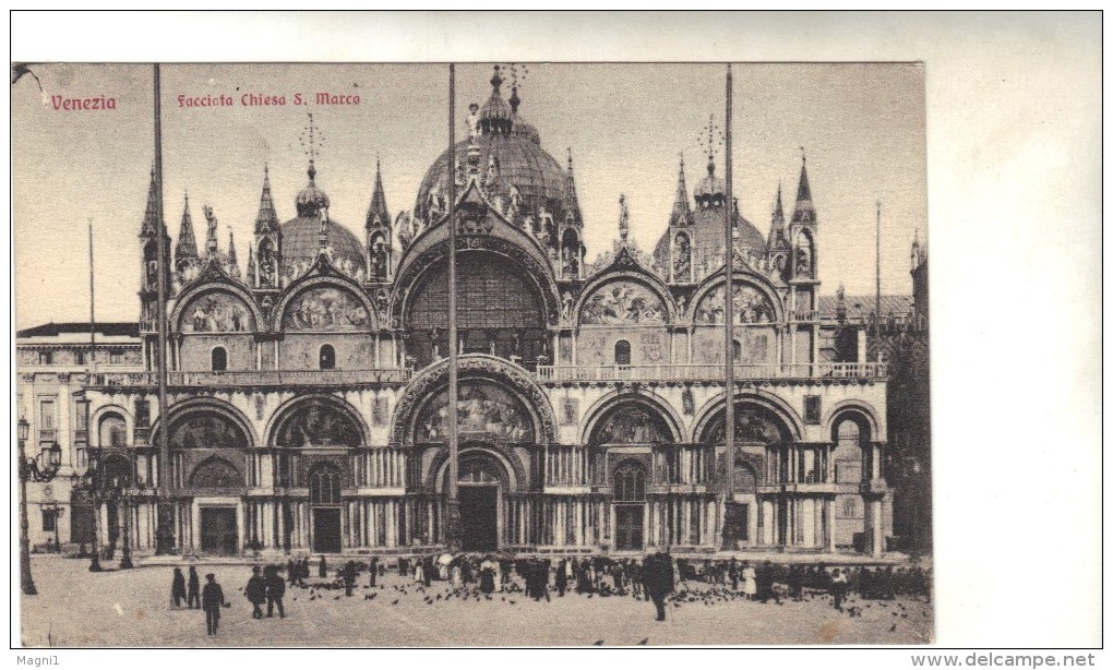 Italie - Cpa - VENICE - Façade De L'église St Marc - Venezia