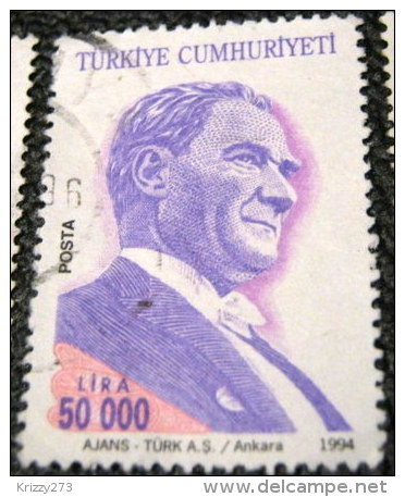 Turkey 1994 Kemal Ataturk 50000l - Used - Oblitérés