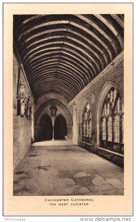 Chichester Cathedral - The West Cloister - Chichester