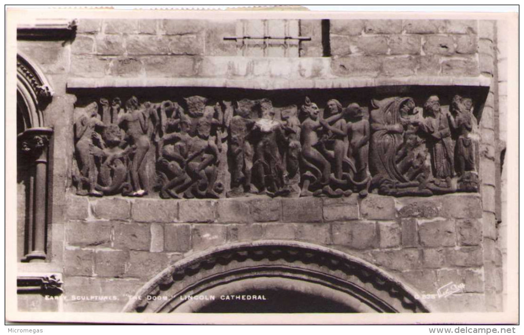 Early Sculptures - The Doom - Lincoln Cathedral - Lincoln