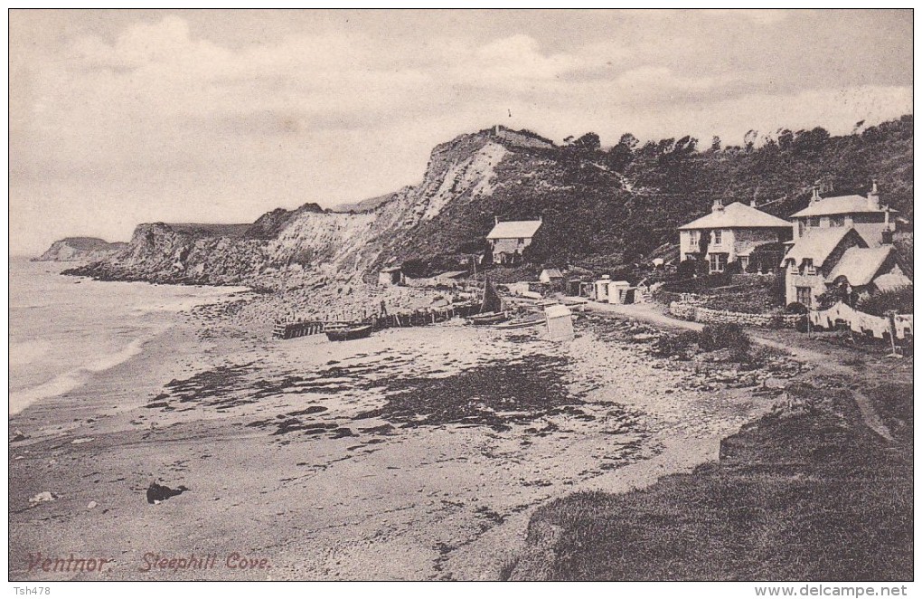 ROYAUME-UNI--ANGLETERRE--ILE OF WIGHT--VENTNOR--steephill Cove--voir 2 Scans - Ventnor