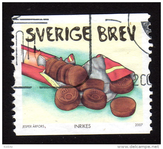 SCHWEDEN 2007 - Schokolade Konfekt - MiNr.2596 - Ernährung