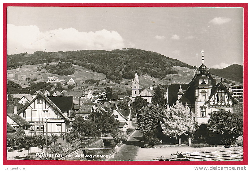 Foto-AK ´Bühlertal' (LK Rastatt / Schwarzwald) ~ 1960 - Buehlertal