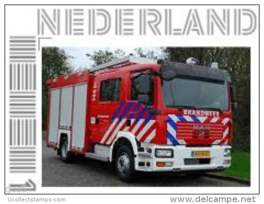 Nederland  2015  Fire Brigade    Firetruck       Postfris/mnh/neuf - Unused Stamps
