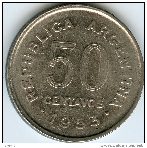 Argentine Argentina 50 Centavos 1953 KM 49 - Argentine