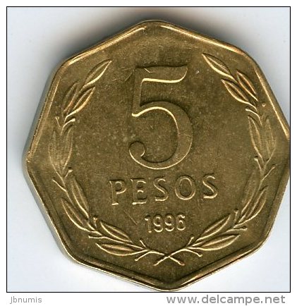 Chili Chile 5 Pesos 1998 KM 232 - Chili