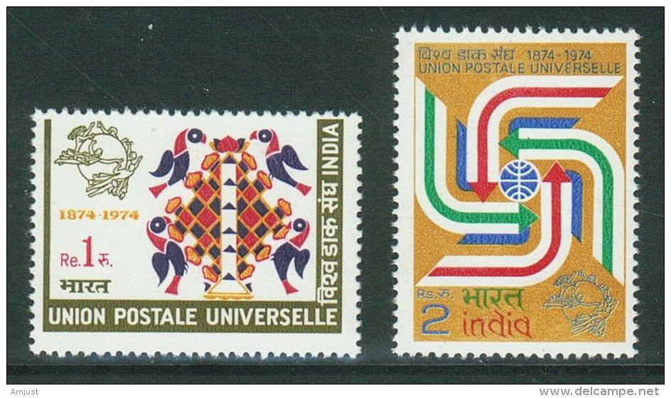 India // Inde // 1974 Timbres Neufs / Y & T 406-407** - Neufs