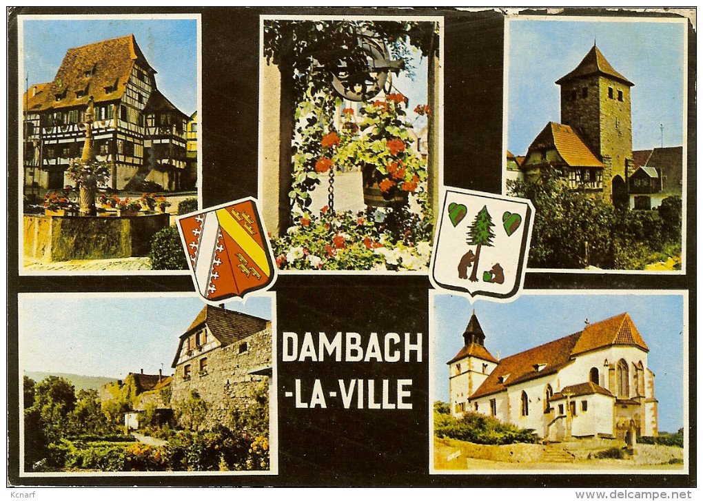 CP De DAMBACH-LA-VILLE . - Dambach-la-ville