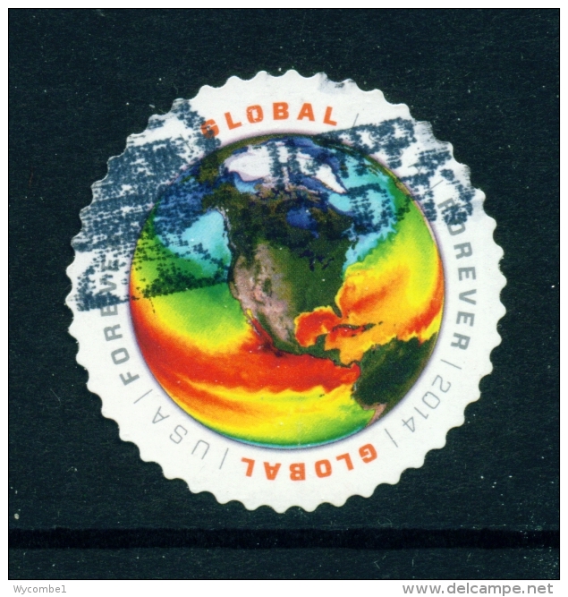 USA  -  2014  Weather Map  Global  Used As Scan - Used Stamps