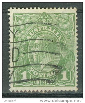 AUSTRALIA 1926-30: SG 86 / YT 51 B, D. 14, O - FREE SHIPPING ABOVE 10 EURO - Gebraucht