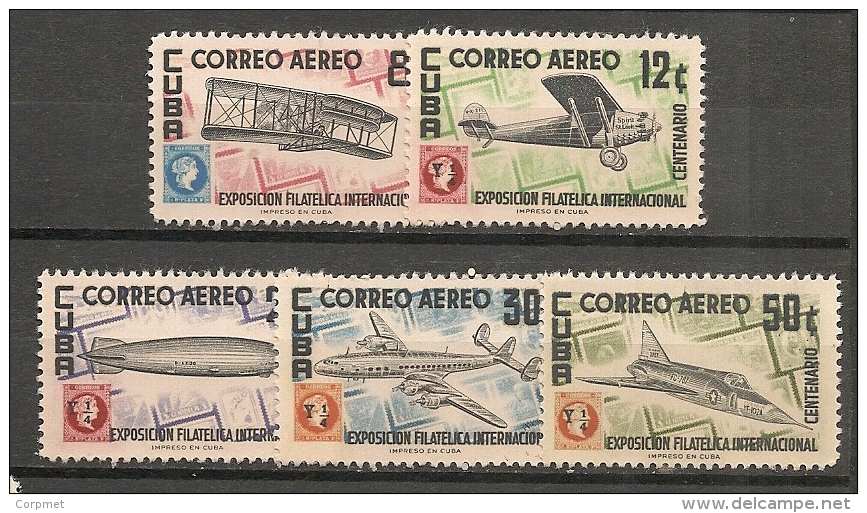 CUBA - Posta Aérienne - Air Mail  - Yvert # A 120/4 -  * MINT (Light Trace Of Hinge) - Poste Aérienne