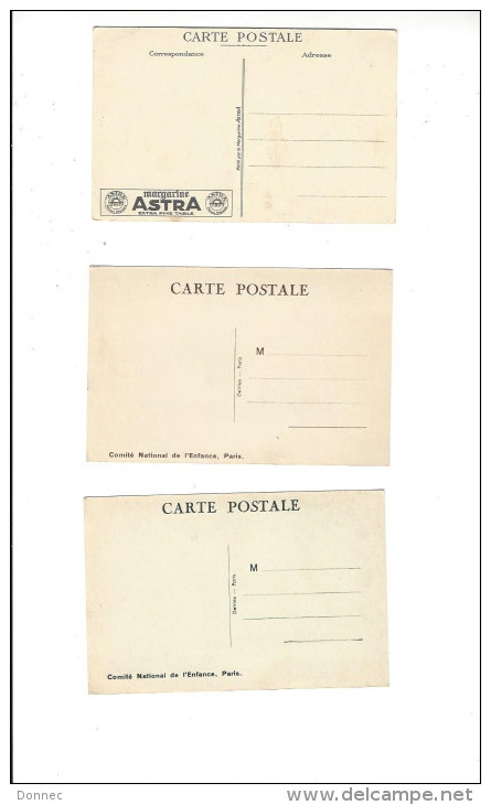 Béatrice Mallet , 9  Cartes   ( 5  Astra, 4  Comité Enfance ) - Mallet, B.