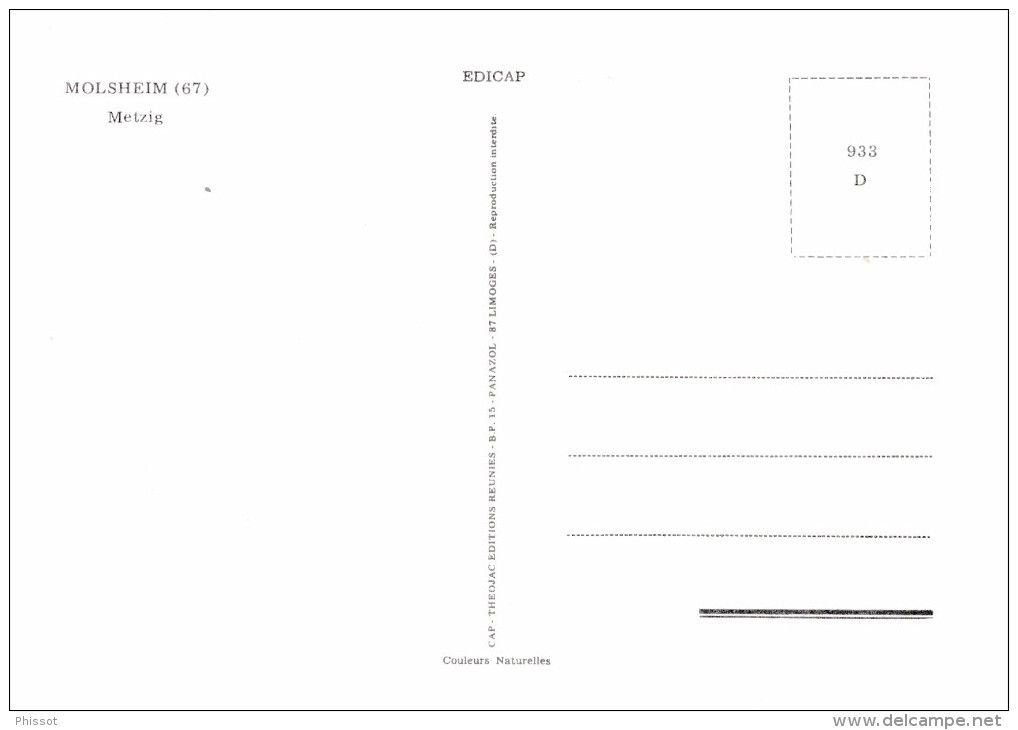 MOLSHEIM : Le Metzig - Molsheim