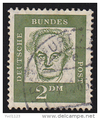 GERMANY - Scott #839 Gerhart Heuptmann (*) / Used Stamp - Gebraucht