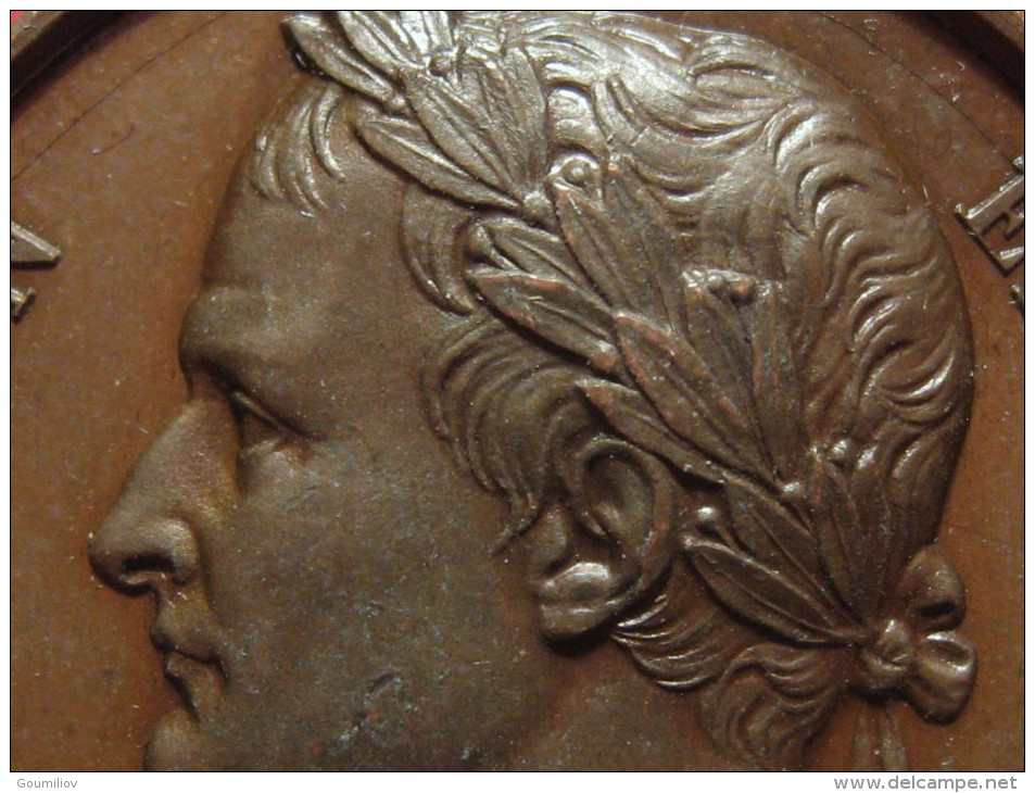 Médaille Napoléon Ier - La France A Rendu Les Derniers Honneurs à Son Plus Grand Héros - 15 Décembre 1840 1499 - Monarquía / Nobleza