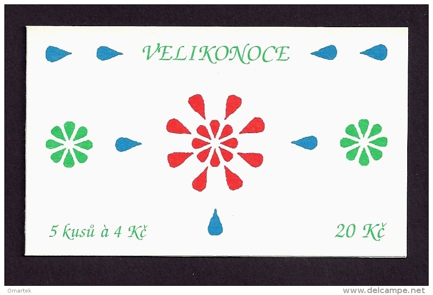 Czech Republic 1998 MNH ** Mi 172 Sc 3037 Ostern. Easter. Markenheftchen. Stamps Booklet. Tschechische Republik - Nuovi