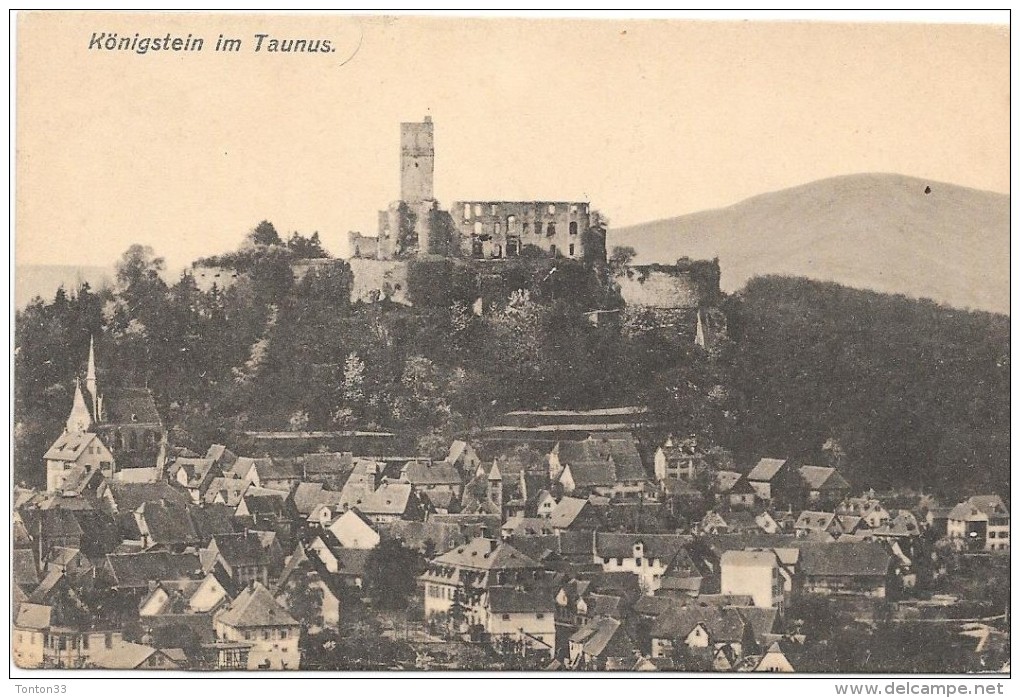 CPA ALLEMAGNE - KONIGSTEIN Im Taunus - ENCH33 - - Koenigstein